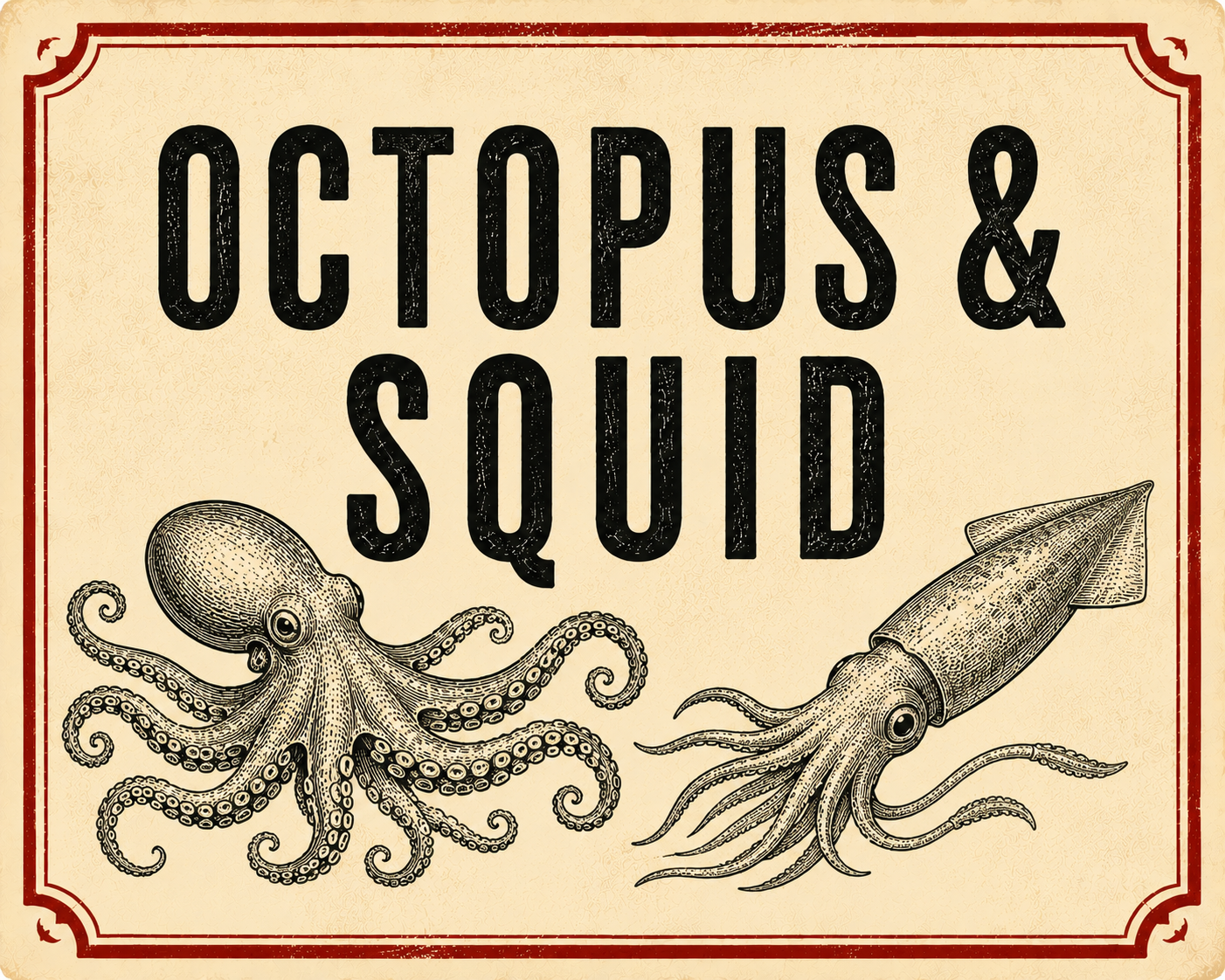 Octopus & Squid