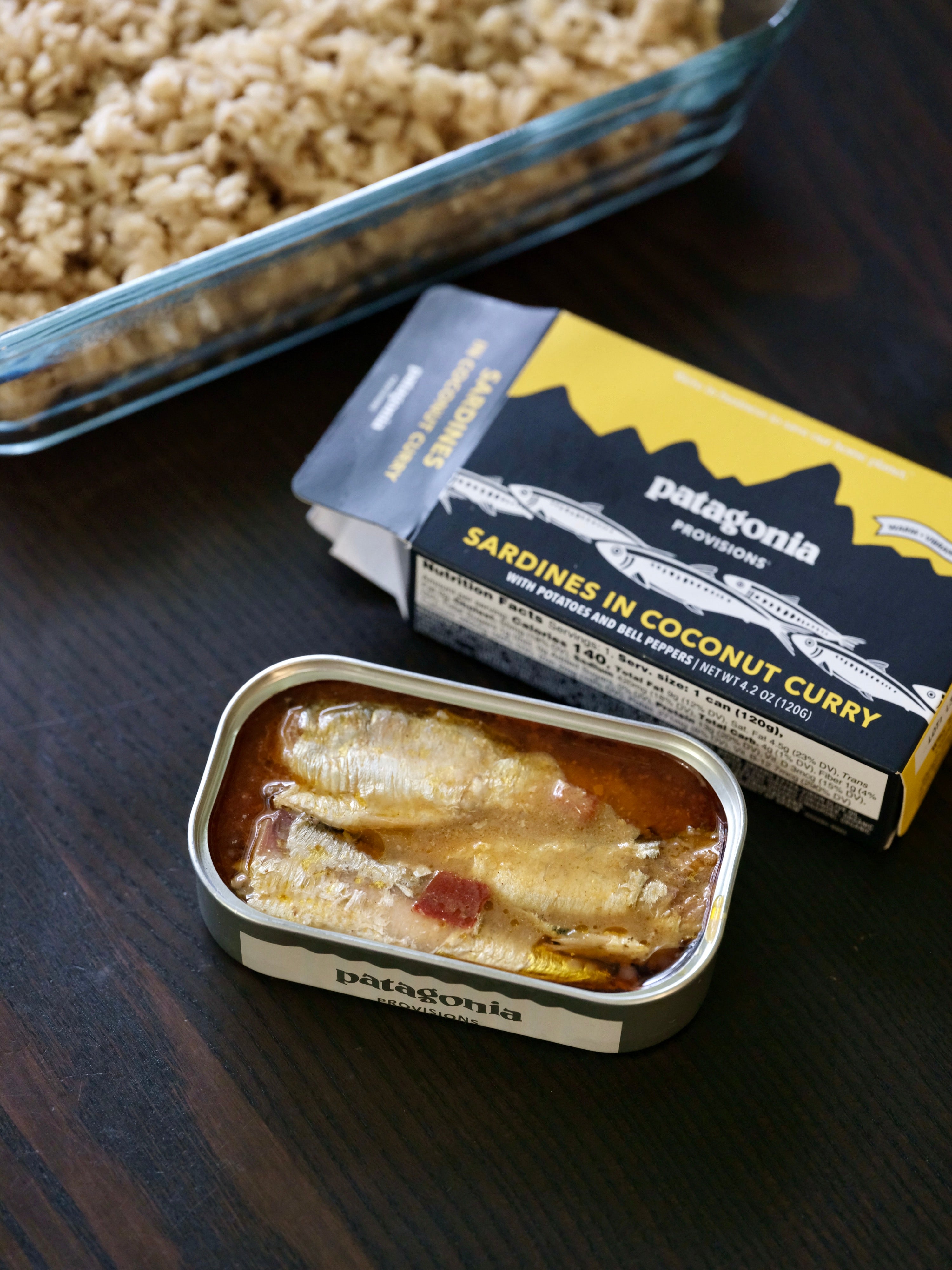 Patagonia Sardines in Coconut Curry