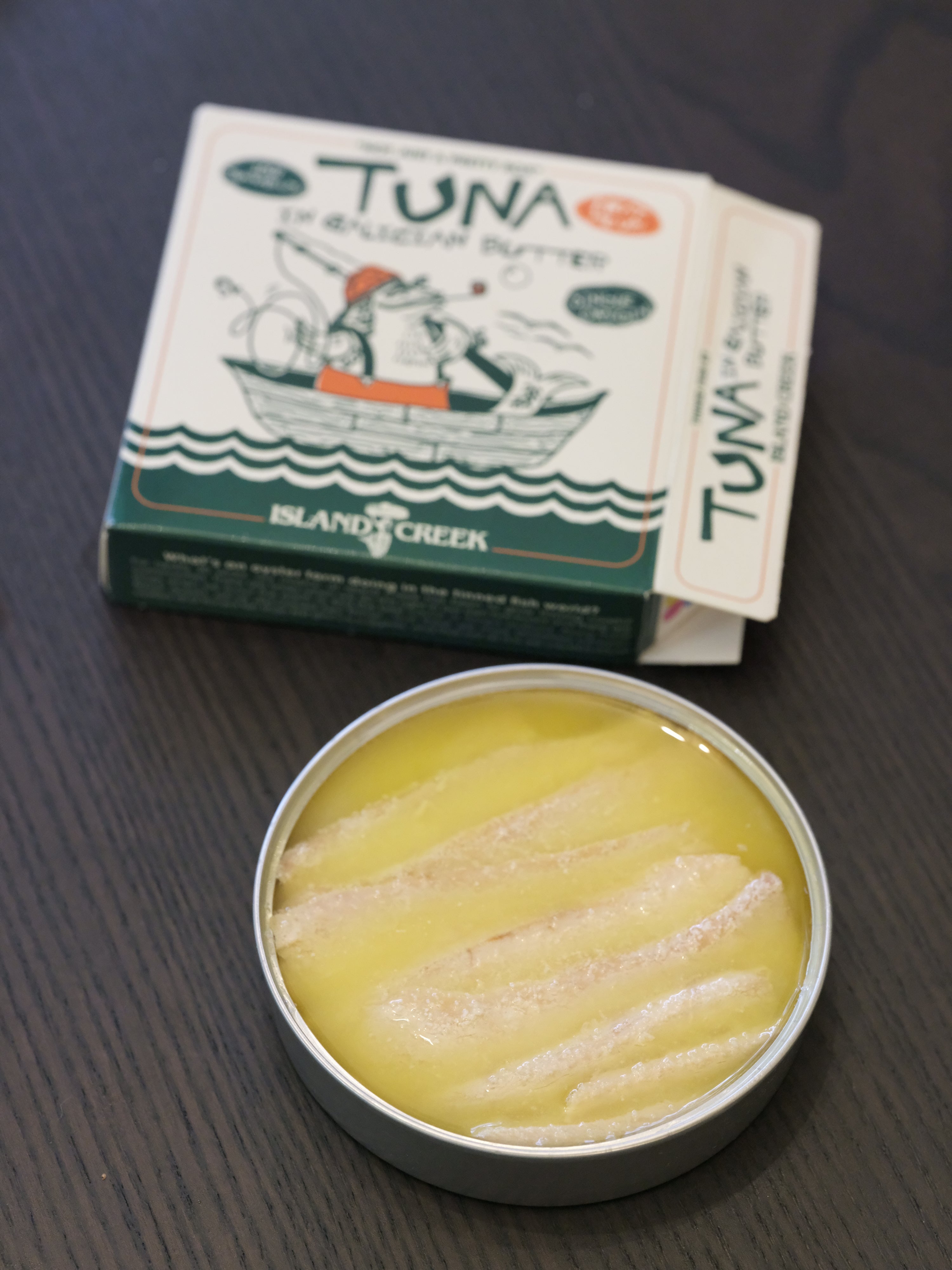 Island Creek Tuna Belly in Galician Butter