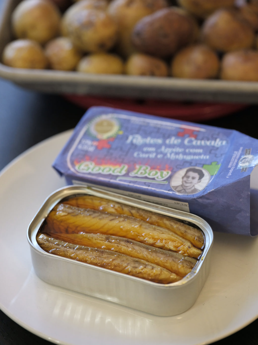Good Boy Mackerel Fillets with Curry and Piri-Piri