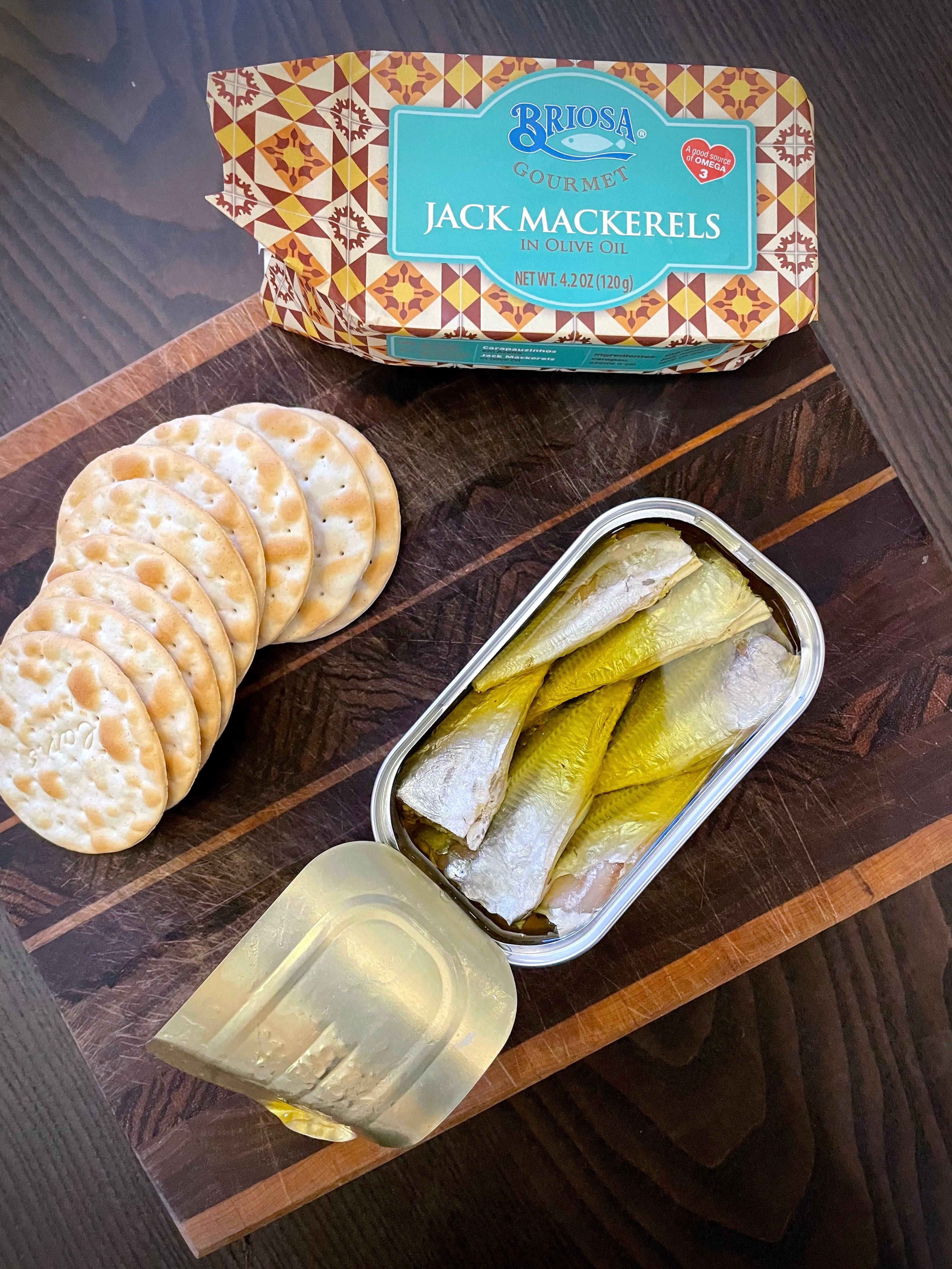 Briosa Gourmet Jack Mackerels in Olive Oil