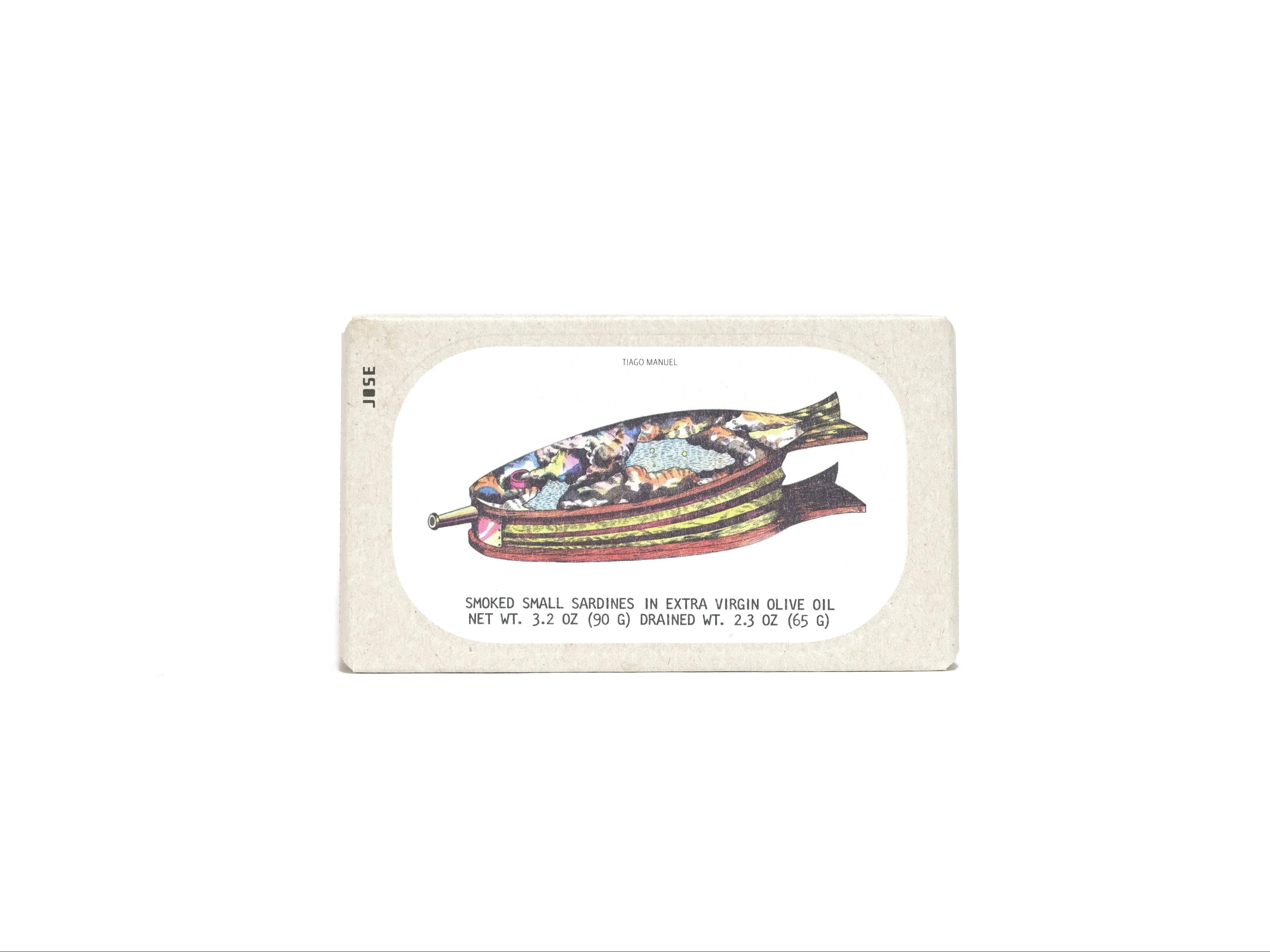 José Gourmet Smoked Small Sardines in Extra Virgin Olive Oil
