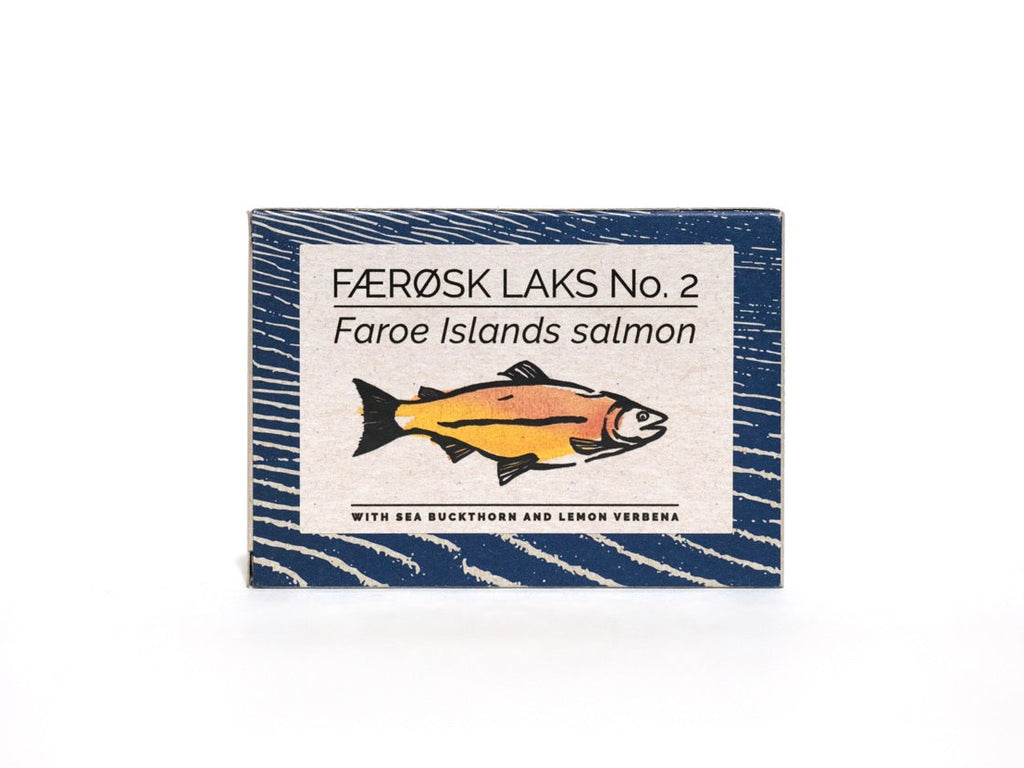 Fangst Færøsk Laks No. 2 Faroe Islands Salmon with Sea Buckthorn & Lemon Verbena
