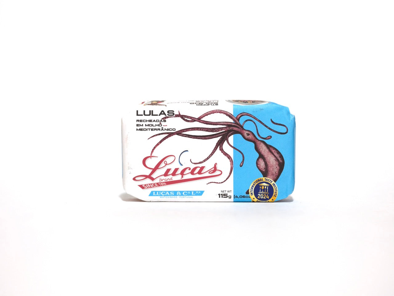 Luças Stuffed Squids in Mediterranean Sauce