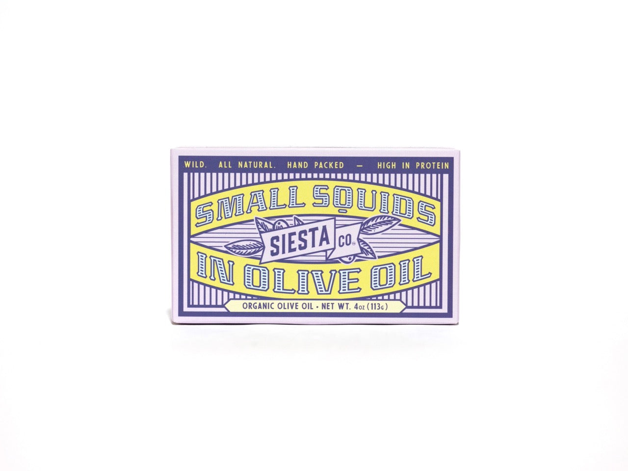 Siesta Co. Small Squids in Olive Oil