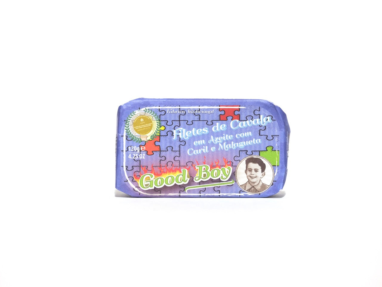 Good Boy Mackerel Fillets with Curry and Piri-Piri