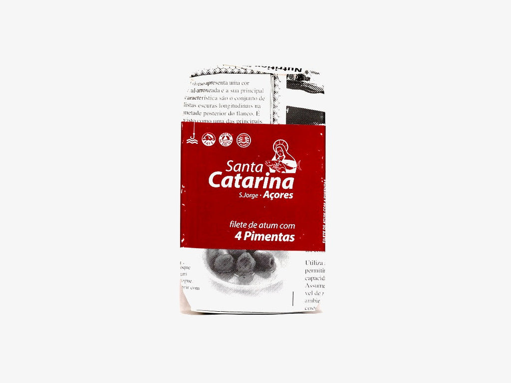 Santa Catarina Gourmet Tuna Fillets with 4 Peppers and Olive Oil