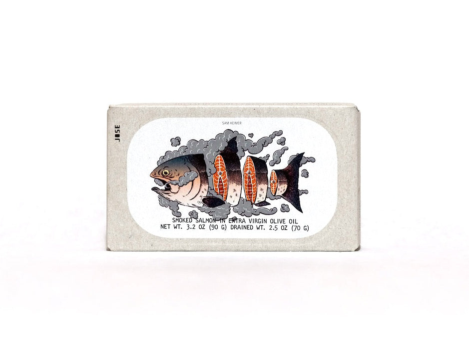 José Gourmet Smoked Salmon in Olive Oil