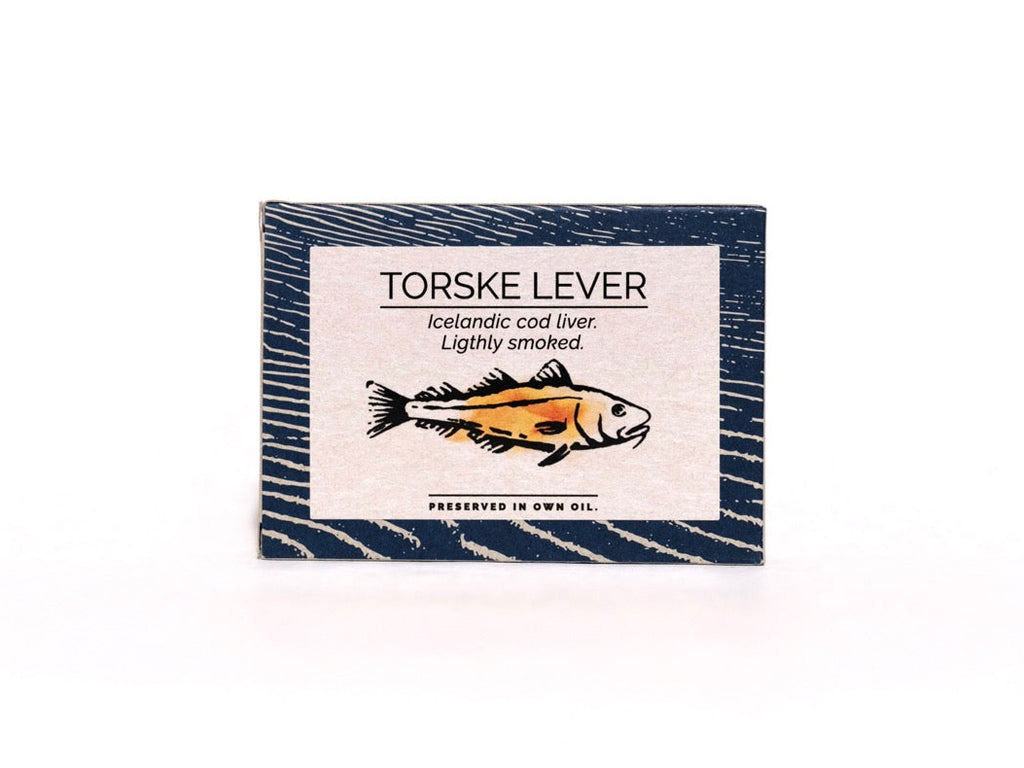 Fangst Torske Lever Smoked Cod Liver