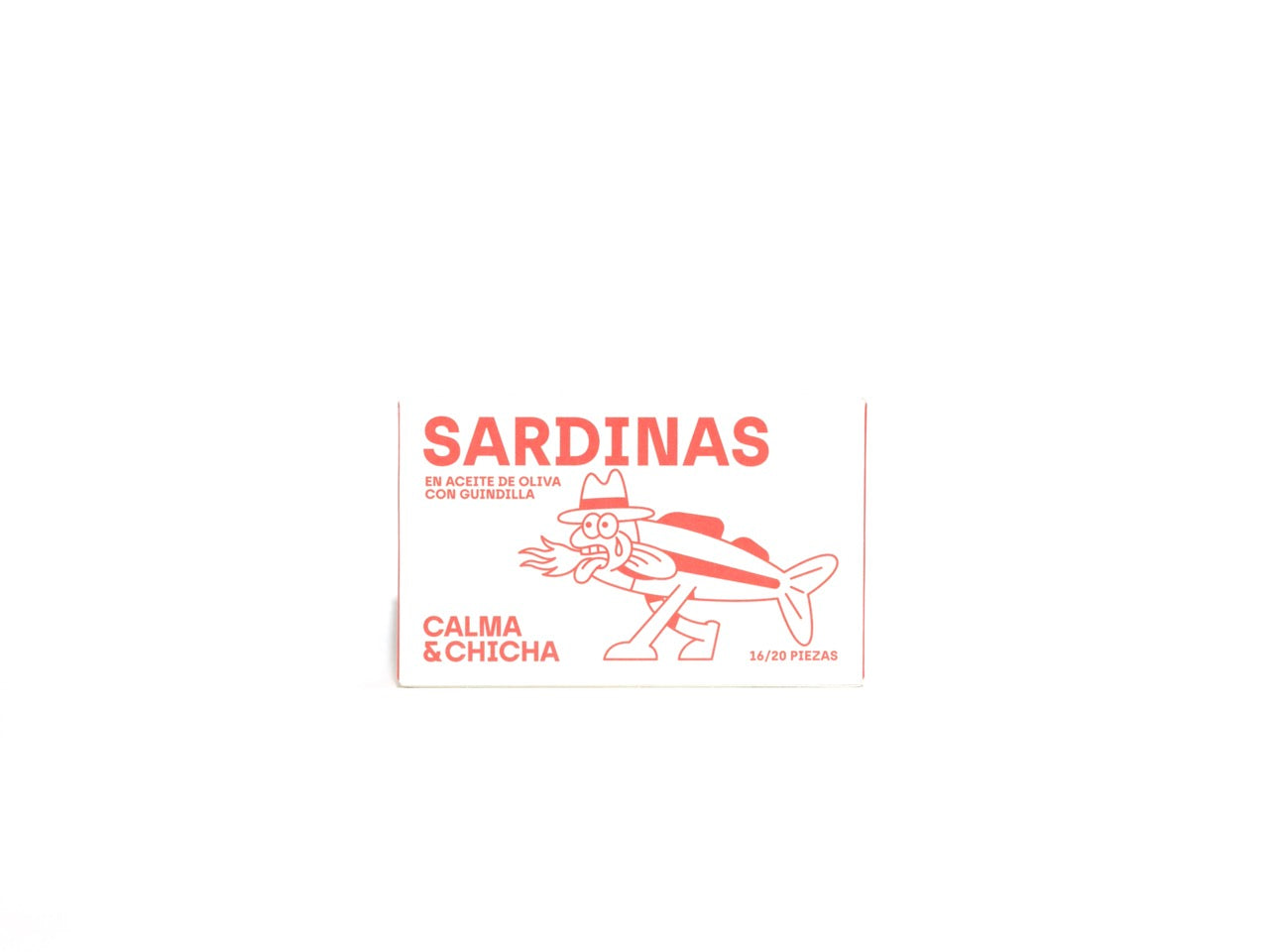 Calma & Chicha Small Sardines in Hot Olive Oil (16/20)