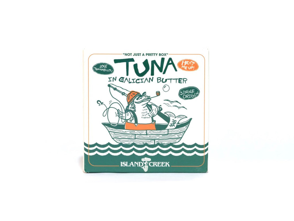 Island Creek Tuna Belly in Galician Butter