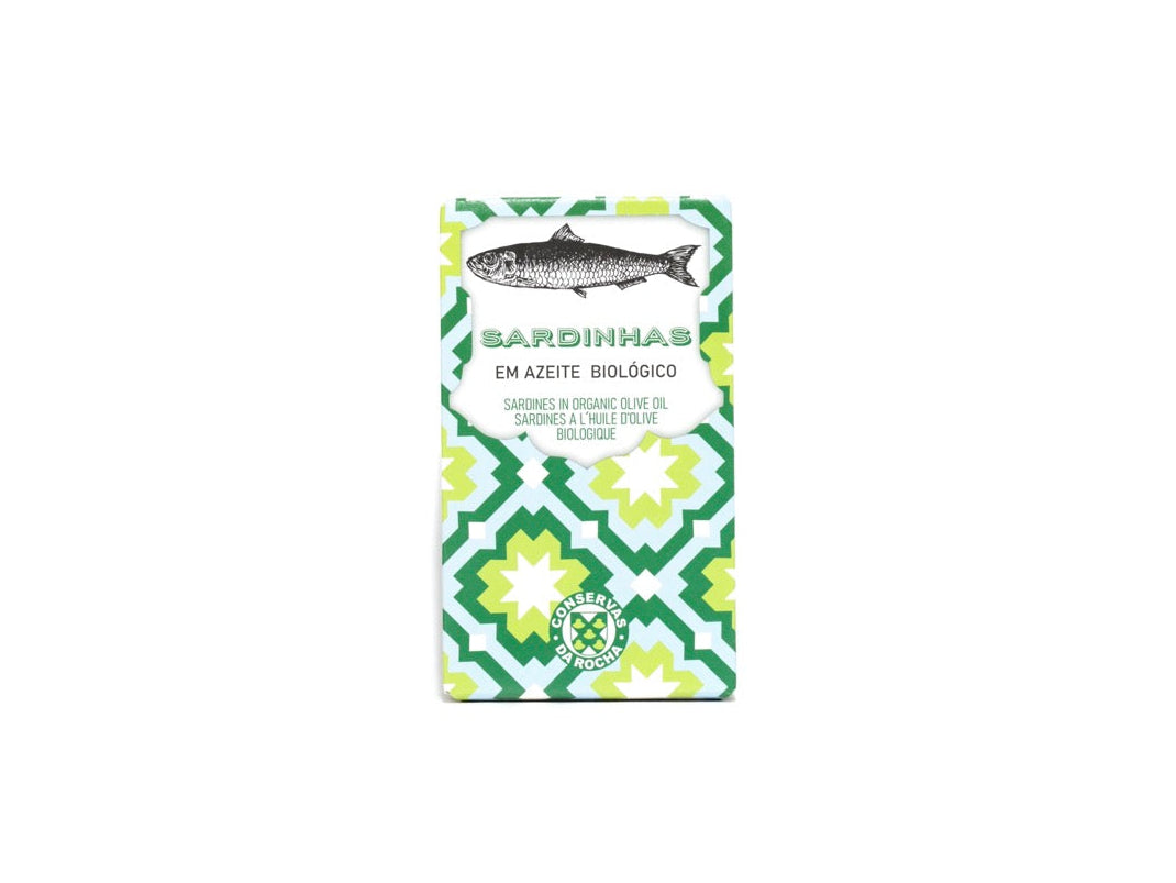 Da Rocha Sardines in Organic Extra Virgin Olive Oil