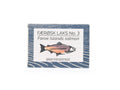 Fangst Færøsk Laks No. 3 Faroe Islands Salmon