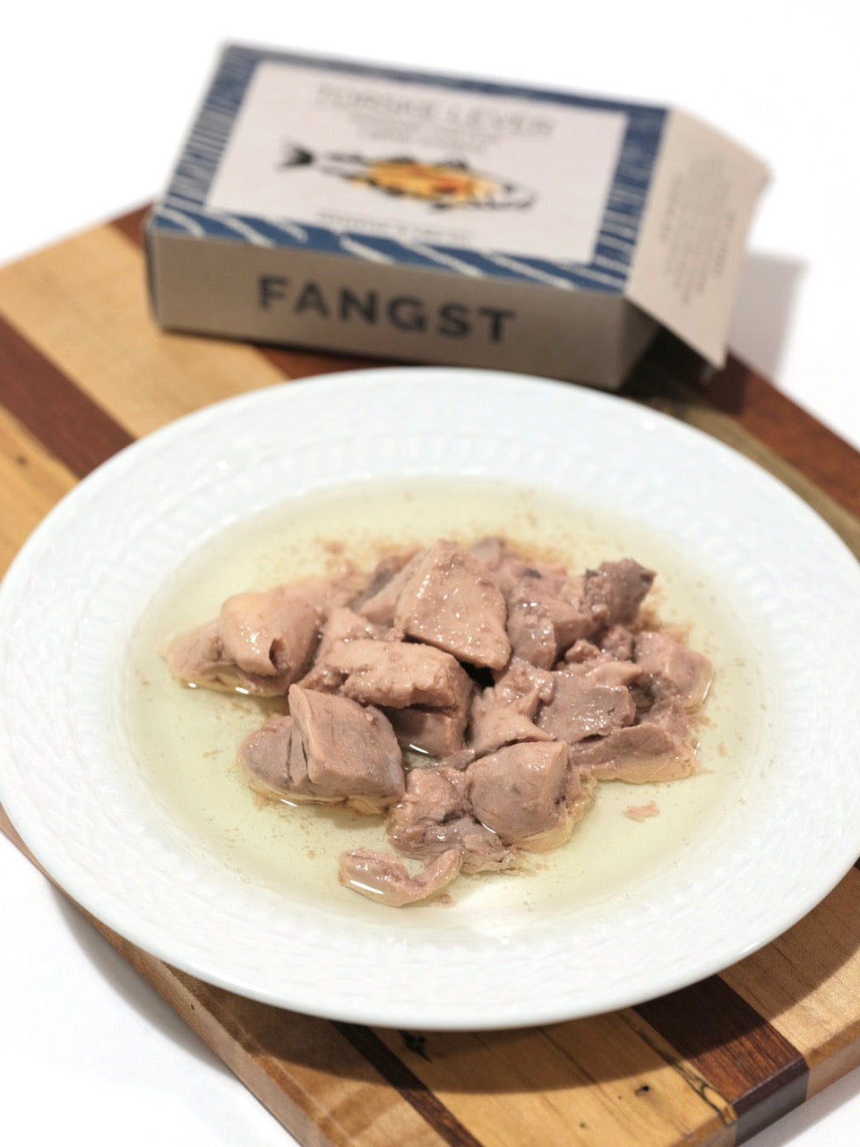 Fangst Torske Lever Smoked Cod Liver
