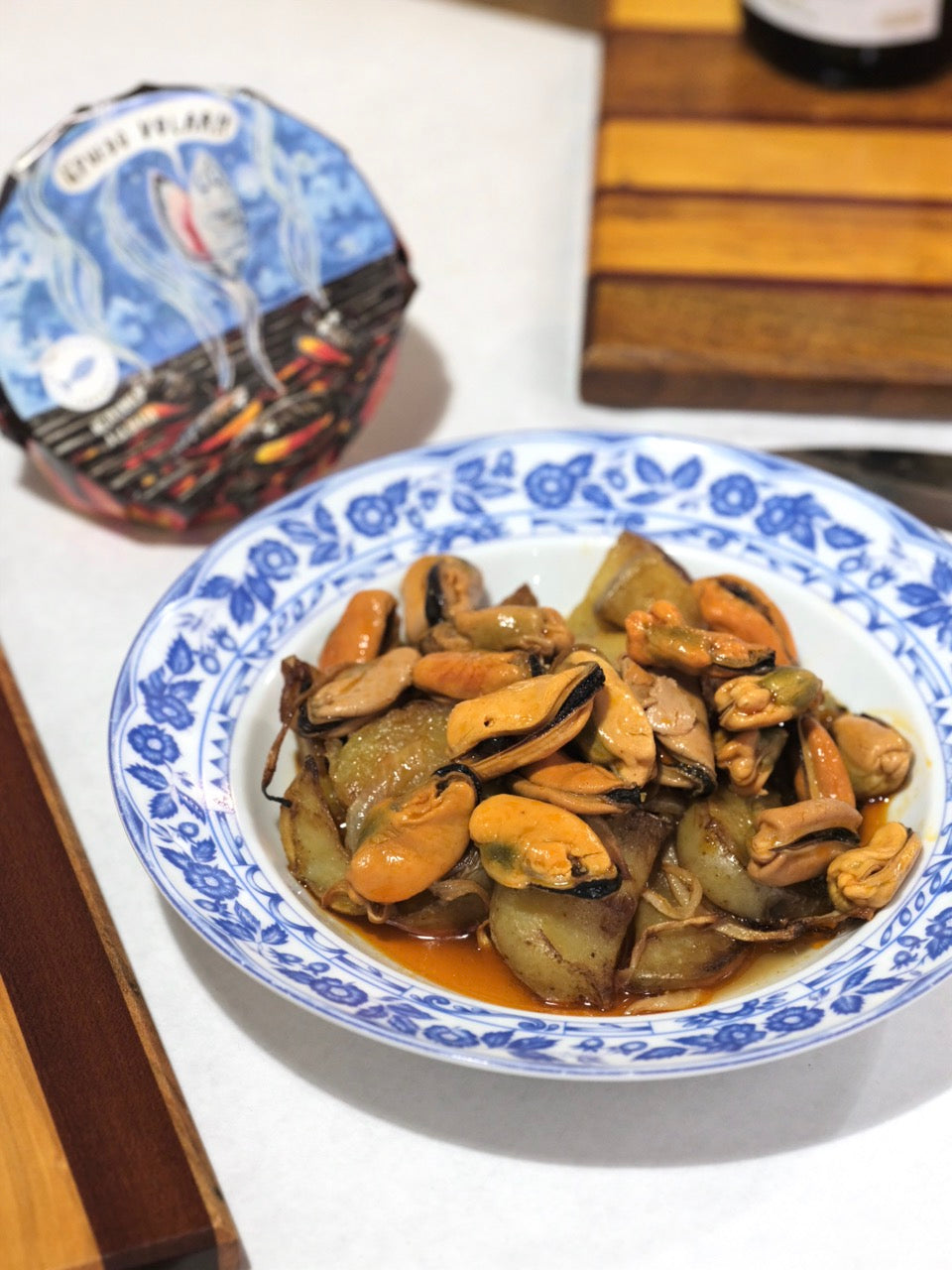 Güeyu Mar Chargrilled Mussels 14/16