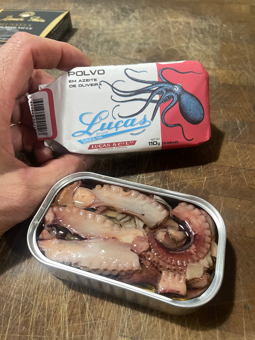 Luças Octopus in Olive Oil
