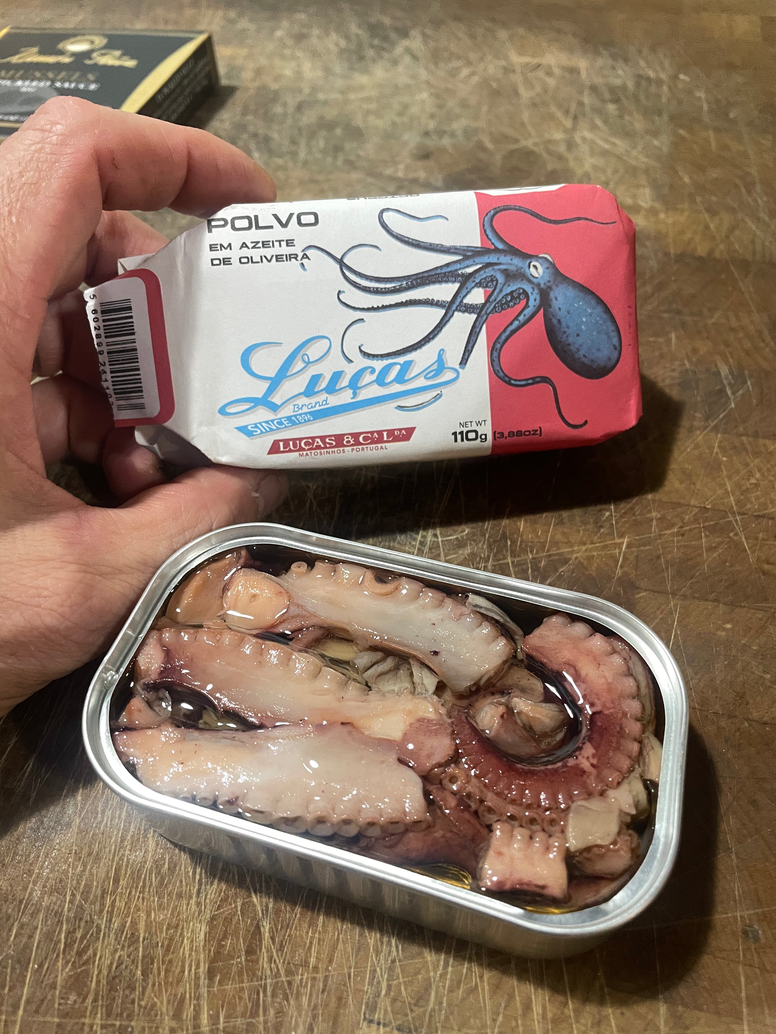 Luças Octopus in Olive Oil
