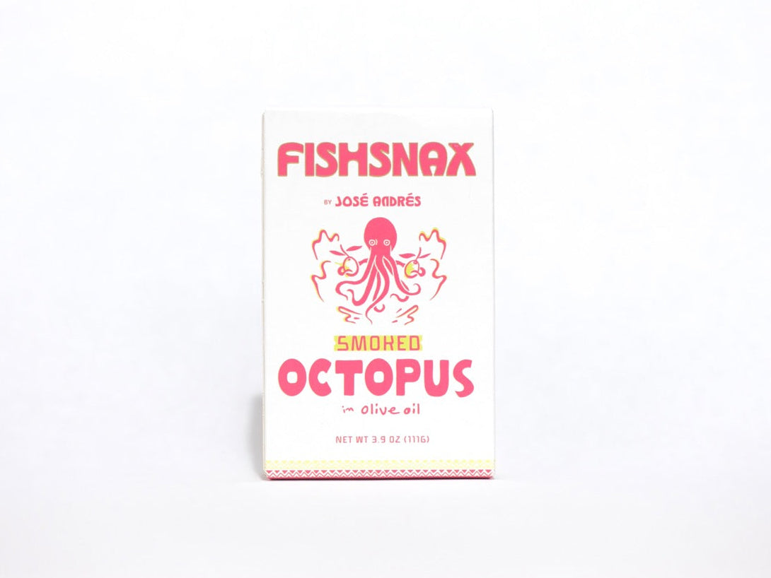 José Andrés Smoked Octopus in Olive Oil