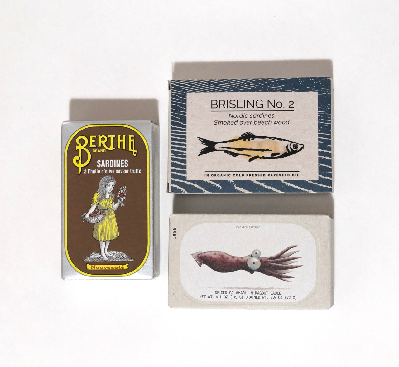 Tinned Fish Gift Box: Mystery 3-Tin Pack