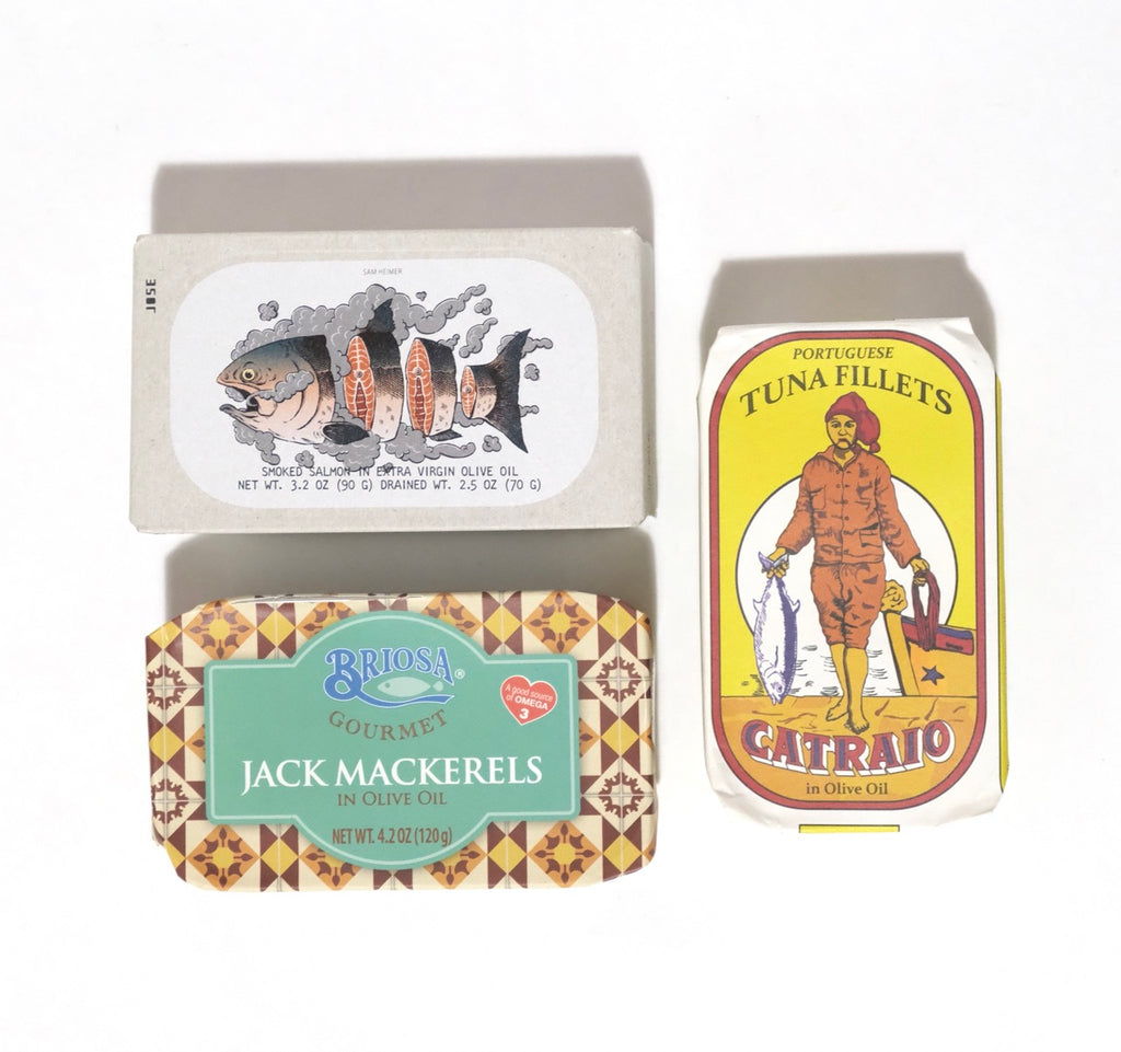 Tinned Fish Gift Box: Mystery 3-Tin Pack