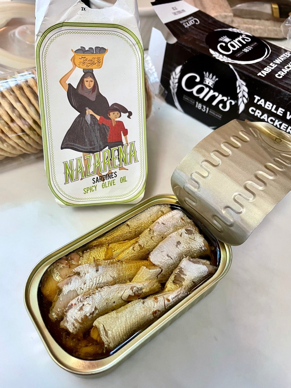 Nazarena Sardines in Spicy Olive Oil