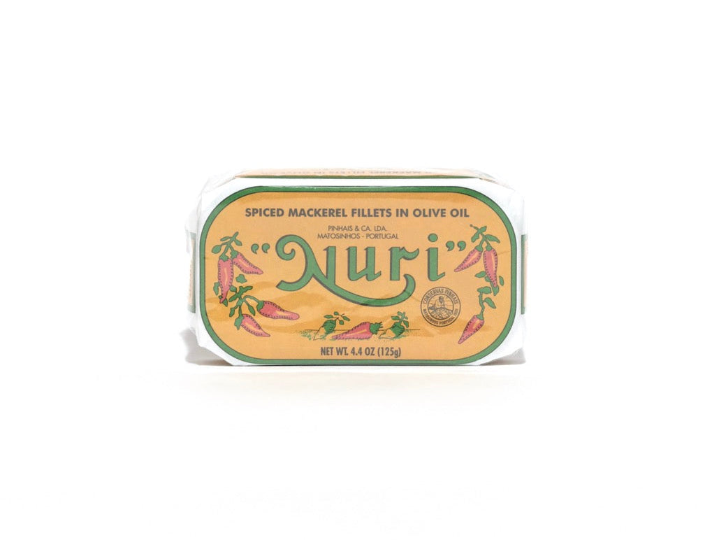 Nuri Spiced Mackerel Fillets in Olive Oil