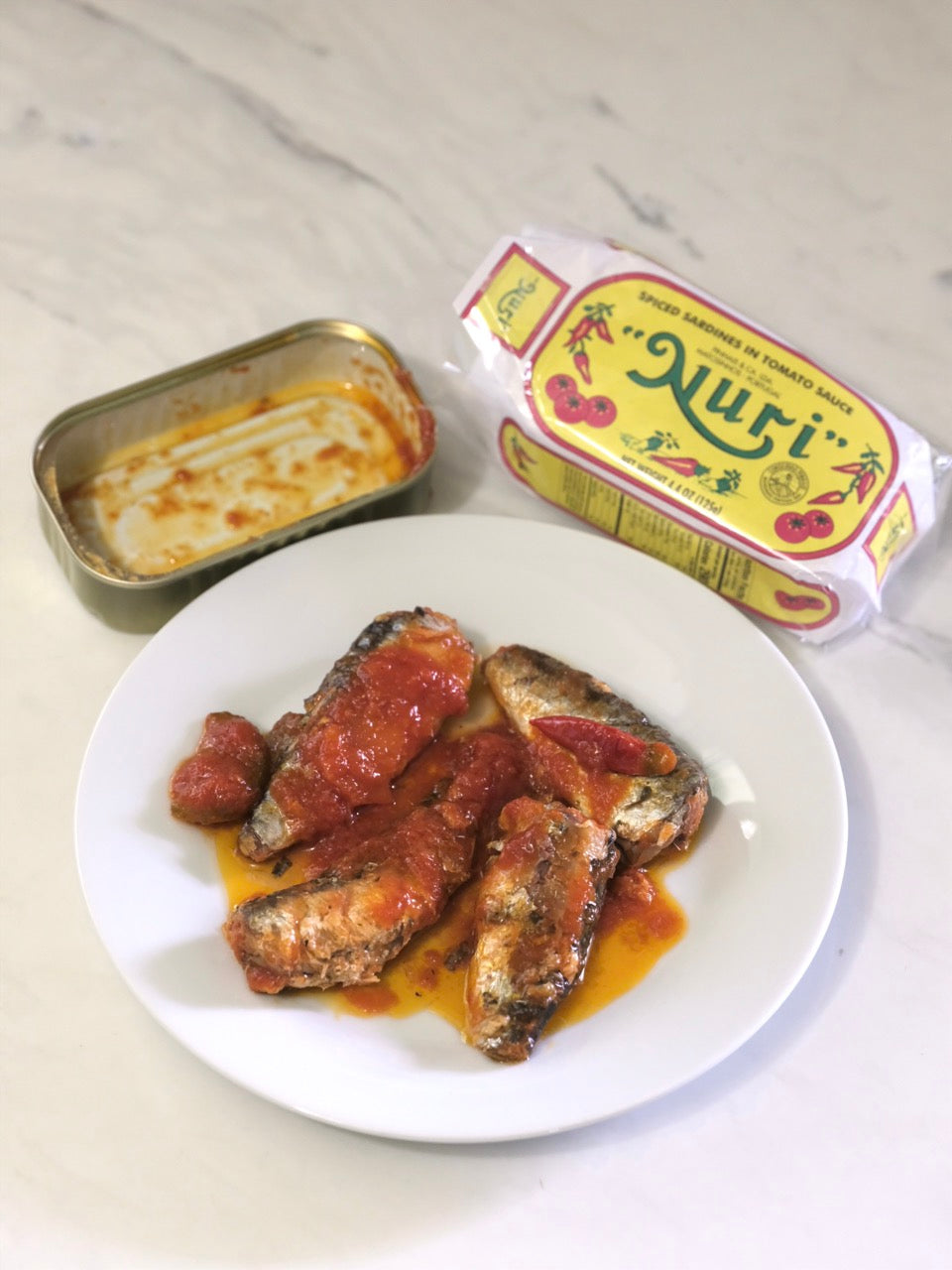 Nuri Spiced Sardines in Tomato Sauce