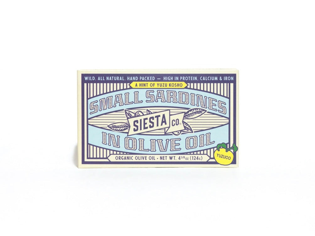 Siesta Co. Small Sardines in Yuzu Koshō